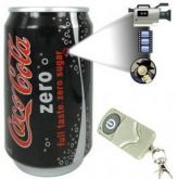 Câmera oculta em Lata de Coca-Cola